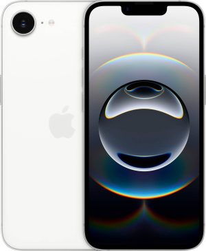 Apple - iPhone 16e 128GB - Apple Intelligence (Unlocked) - White