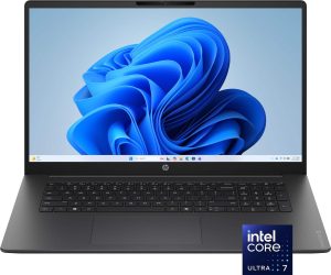 HP - OmniBook 3 17.3" Full HD Laptop - Intel Core Ultra 7 (2025) - 16GB Memory - 512GB SSD - Mica Silver