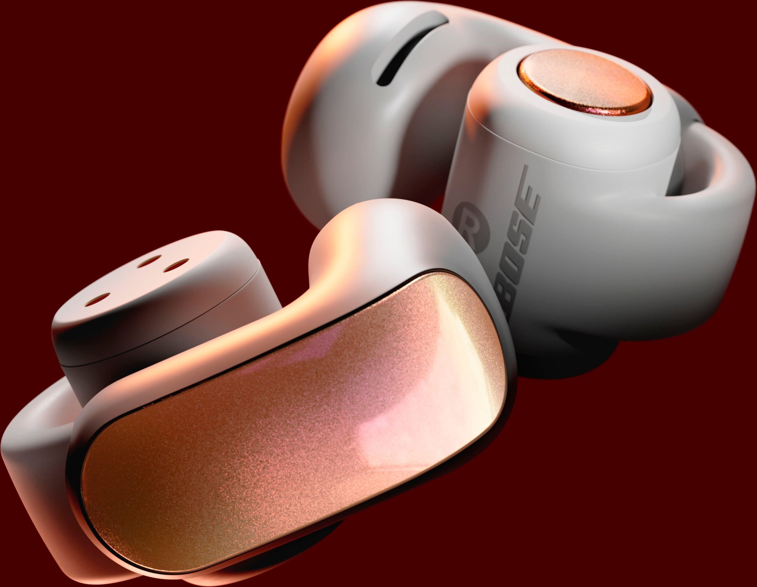 Bose - Ultra Open-Ear True Wireless Open Earbuds - Sunset Iridescent - Image 3