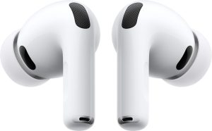 Apple - AirPods Pro 3, Wireless Active Noise Cancelling Earbuds with Heart Rate Sensing Feature - White