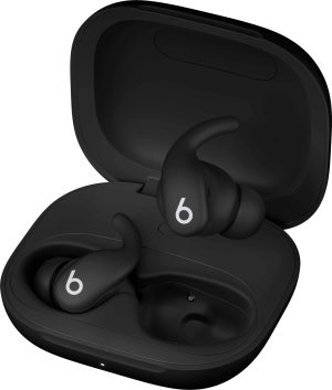 Beats - Powerbeats Fit True Wireless Active Noise Canceling Earbuds - Jet Black