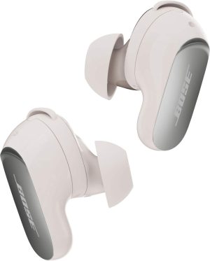 Bose - QuietComfort Ultra Earbuds (2nd Gen) True Wireless Noise Cancelling In-Ear Earbuds with Immersive Audio - White Smoke